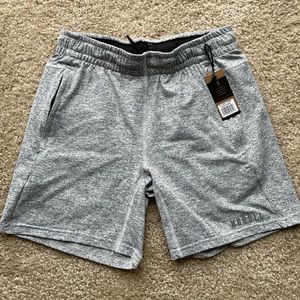 NoBull Men’s Knit Short White Heather 7” SMALL